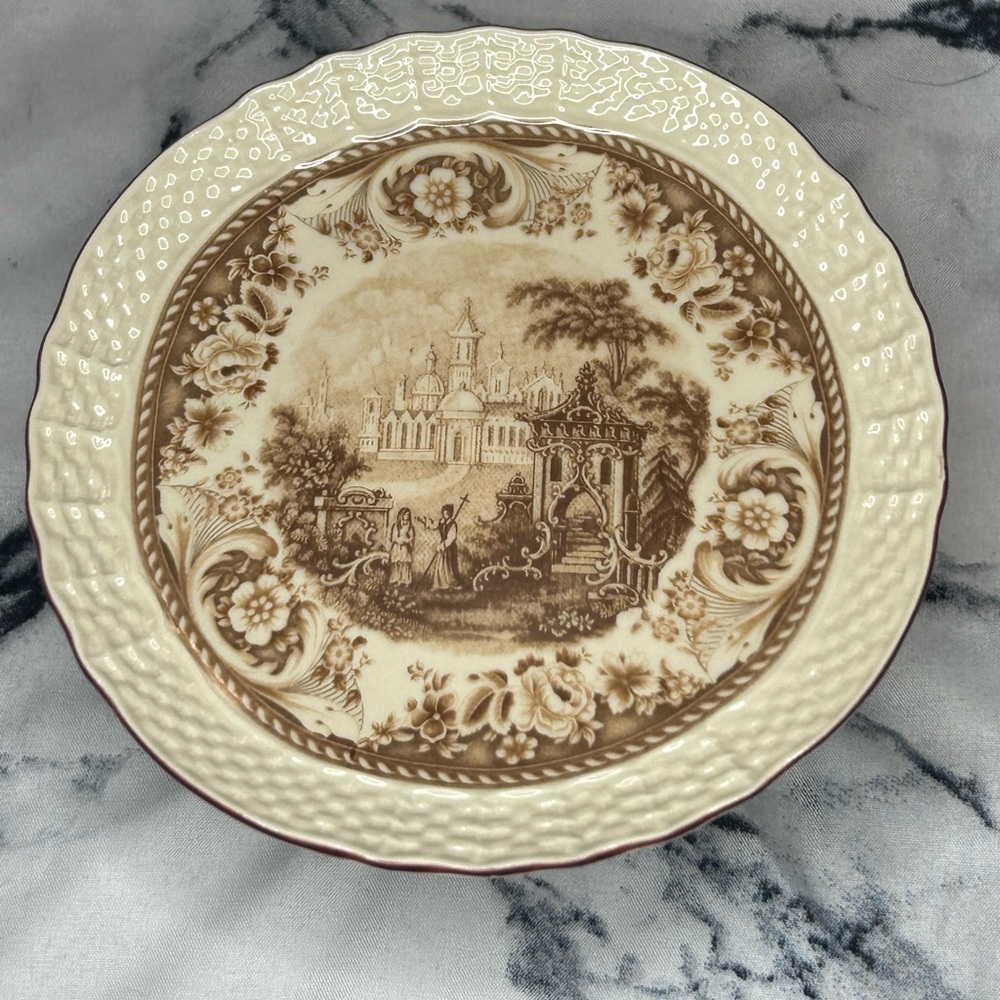 Staffordshire Pedestal Dish